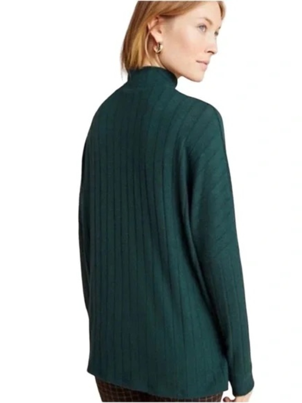 Eri + Ali x Anthropologie - Fiona Hacci TunicMock Neck Sweater Pullover